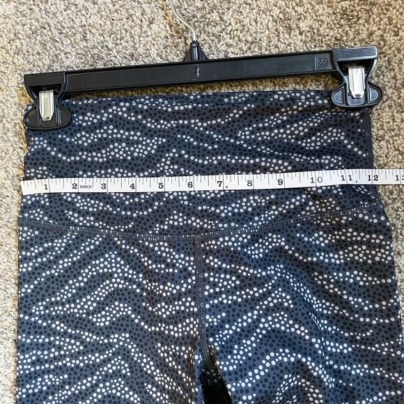 ZELLA Blue Dot Cropped Leggings Size XS - Picture 6 of 7